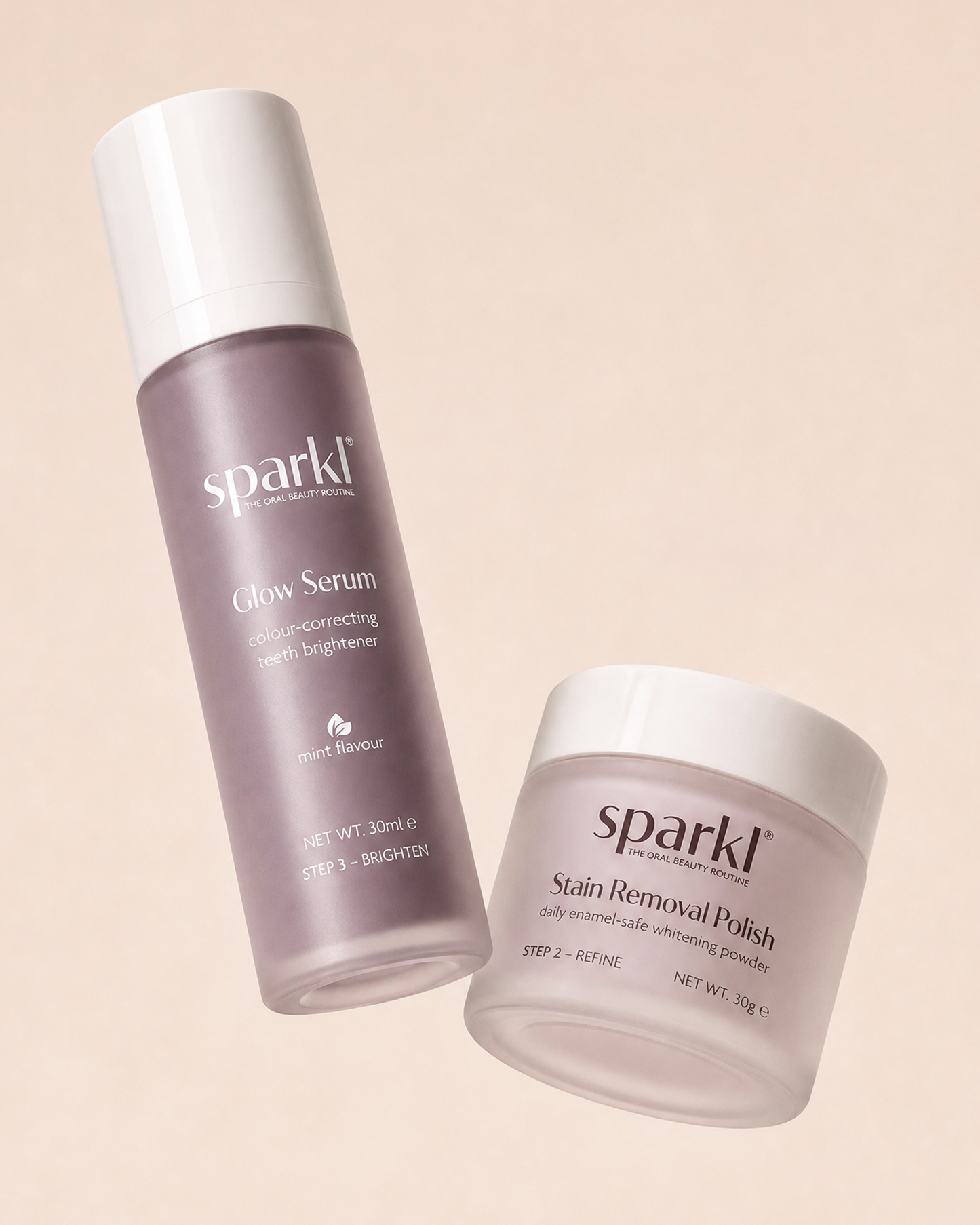 Serum and polish bundle - light background